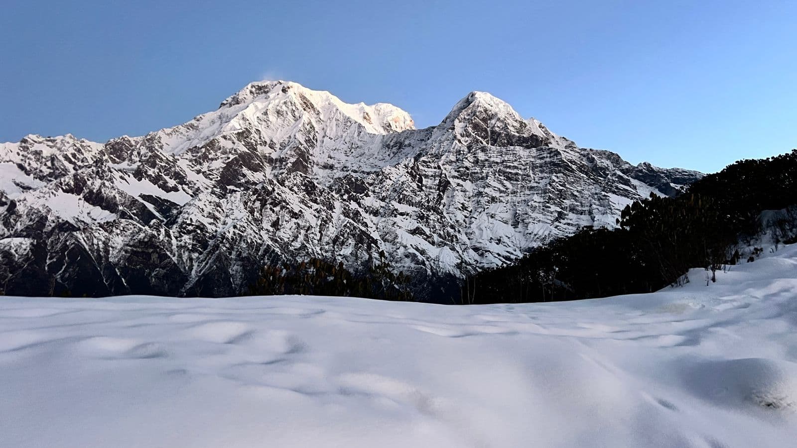 Mardi Himal ridge, Annapurna, Nepal