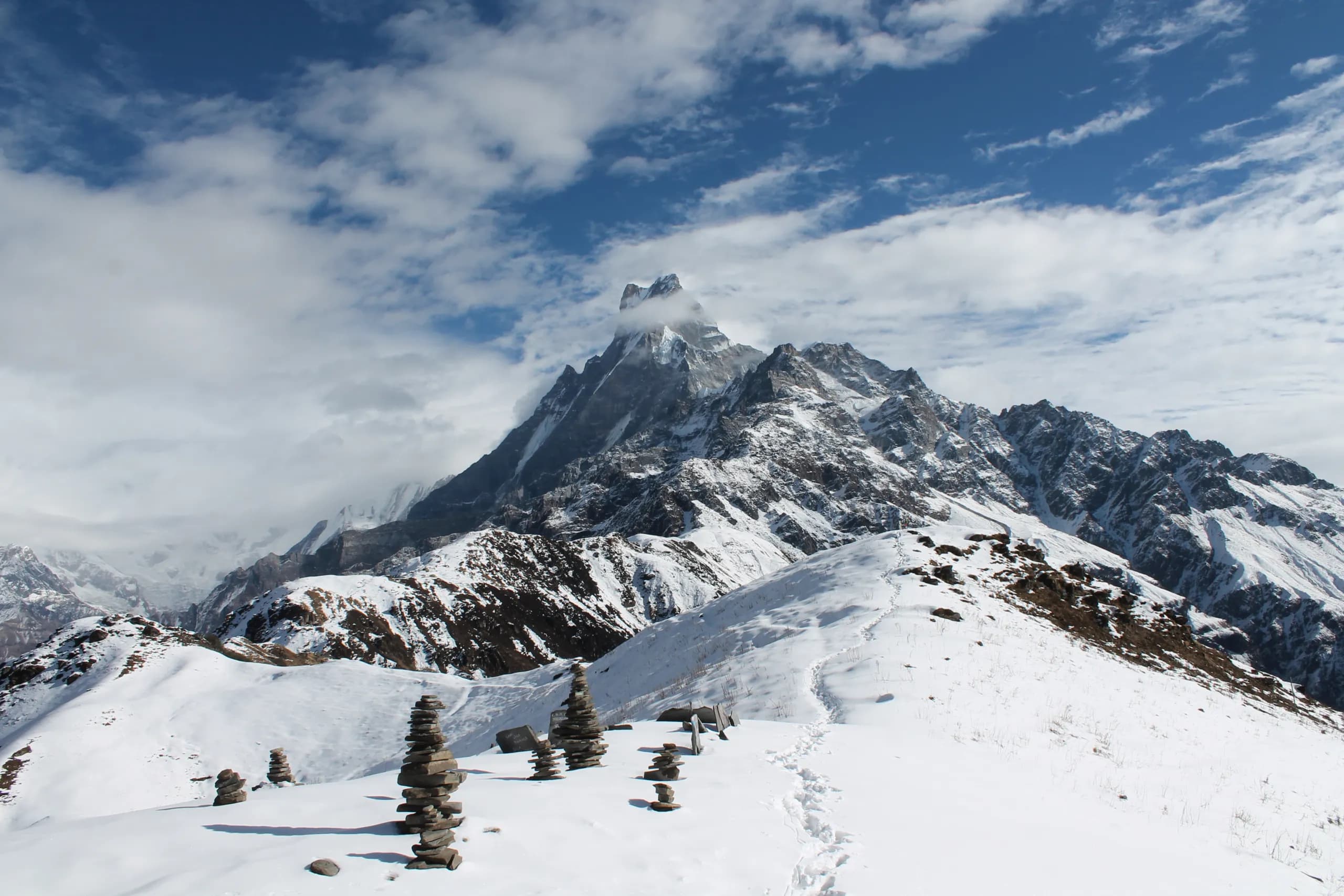 Mardi Himal ridge, Annapurna, Nepal