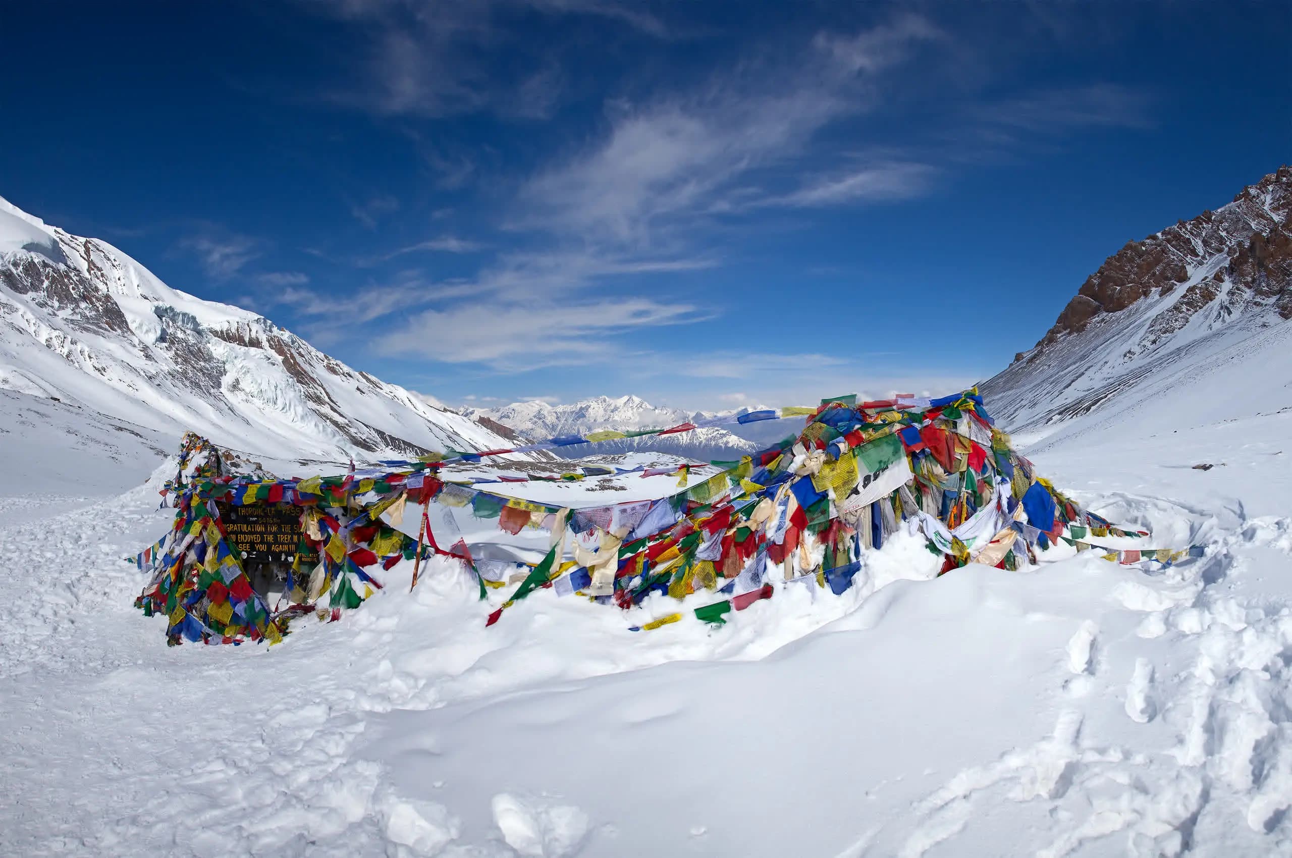 The Annapurna massif above the Mardi Himal ridge