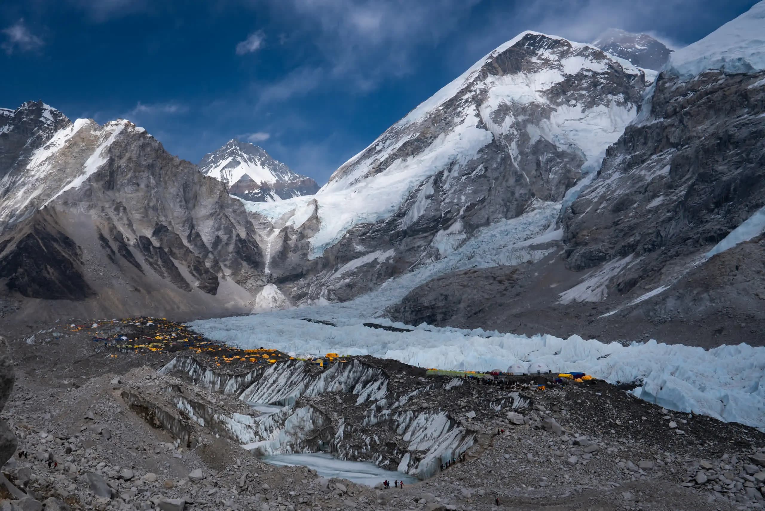 Mardi Himal ridge with Machhapuchhre in the Annapurna region