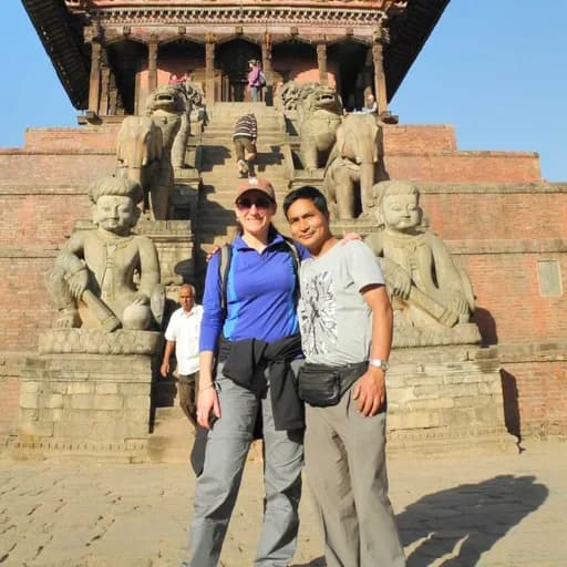 Arisoodan Shrestha, Tour Guide