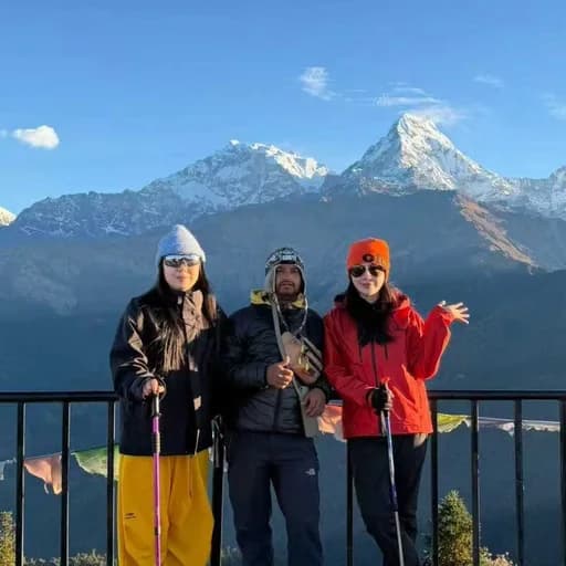 Nikhil Nepali, Trekking Guide