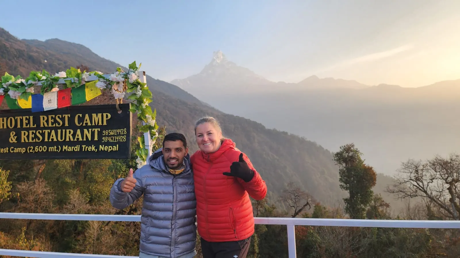 Forest Camp on the Mardi Himal trek, day 2