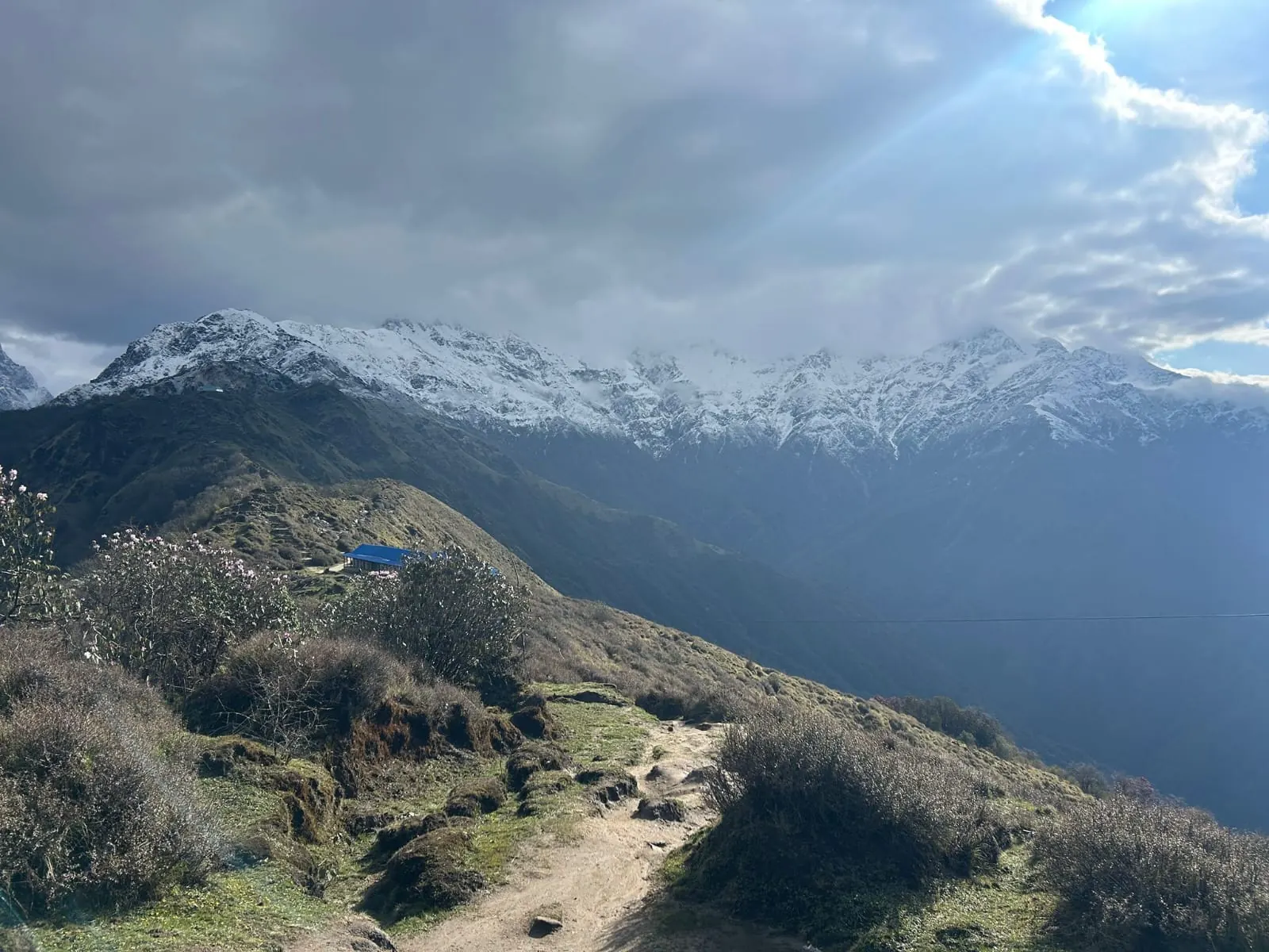 High Camp & Badal Danda on the Mardi Himal trek, day 4