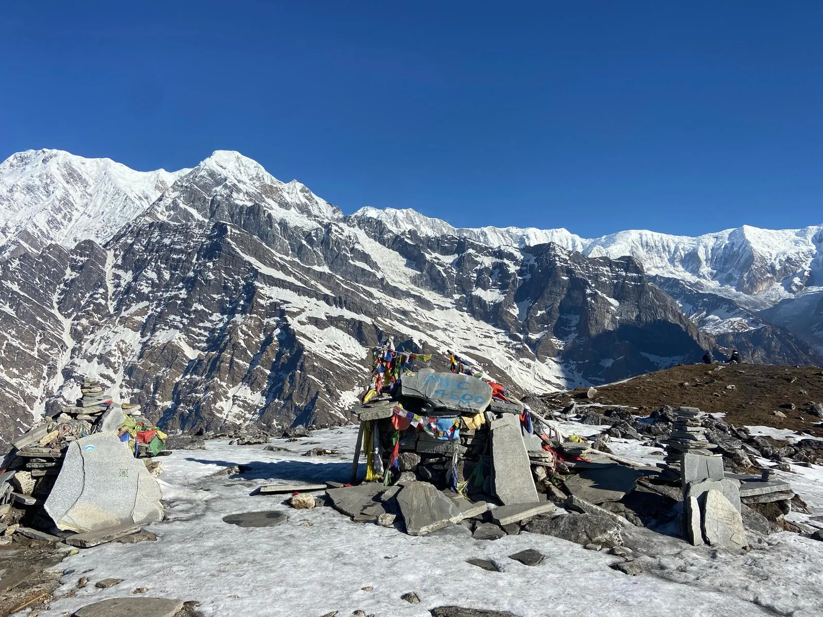 High Camp & Badal Danda on the Mardi Himal trek, day 4
