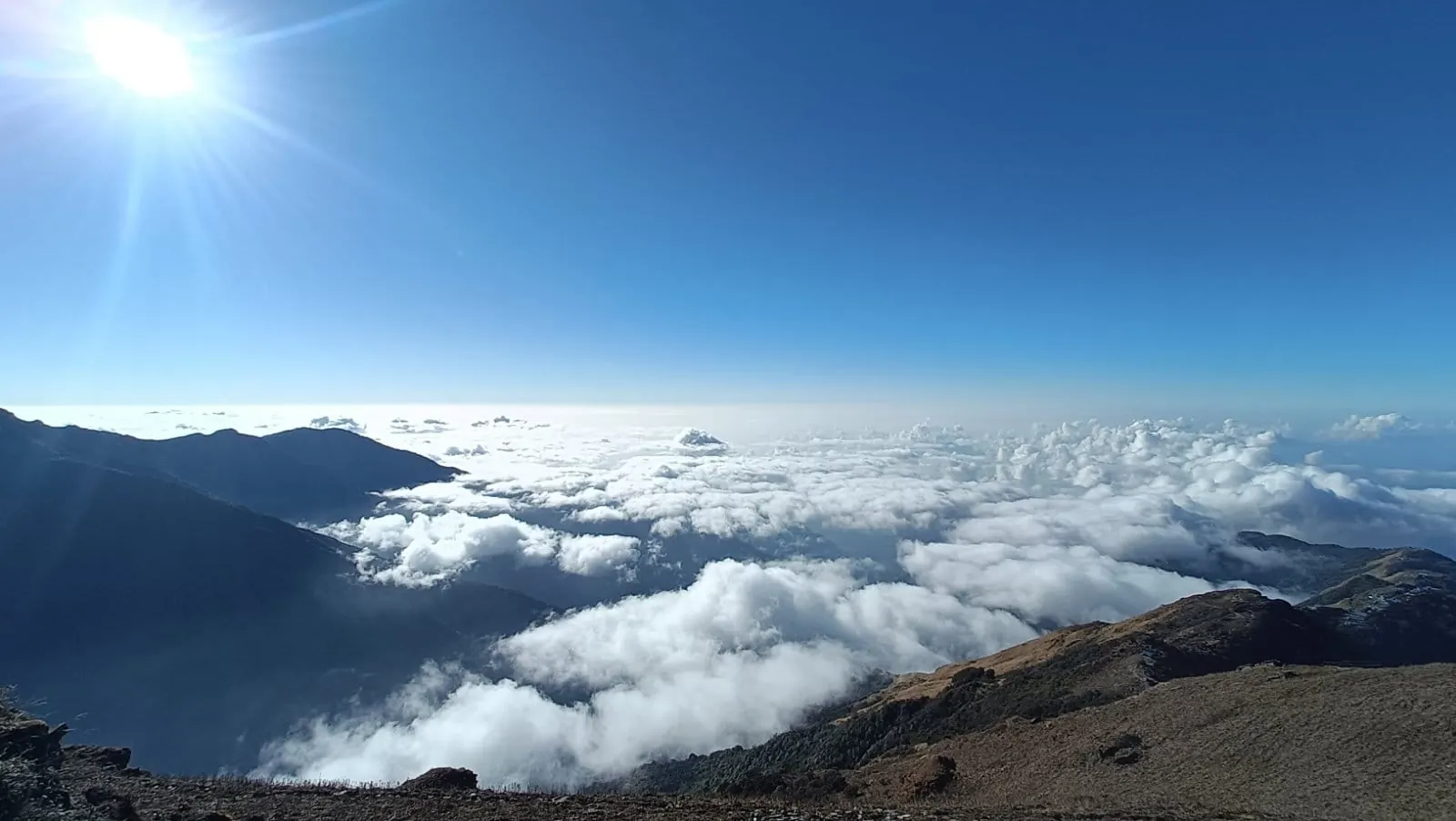 High Camp & Badal Danda on the Mardi Himal trek, day 4