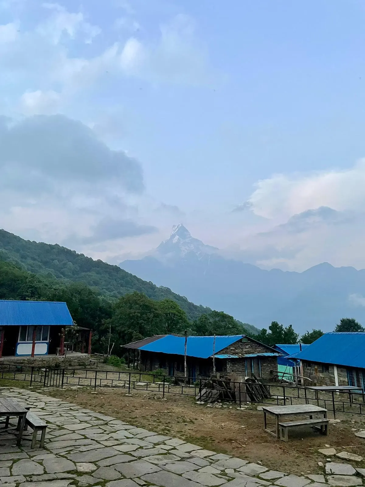 Low Camp on the Mardi Himal trek, day 3